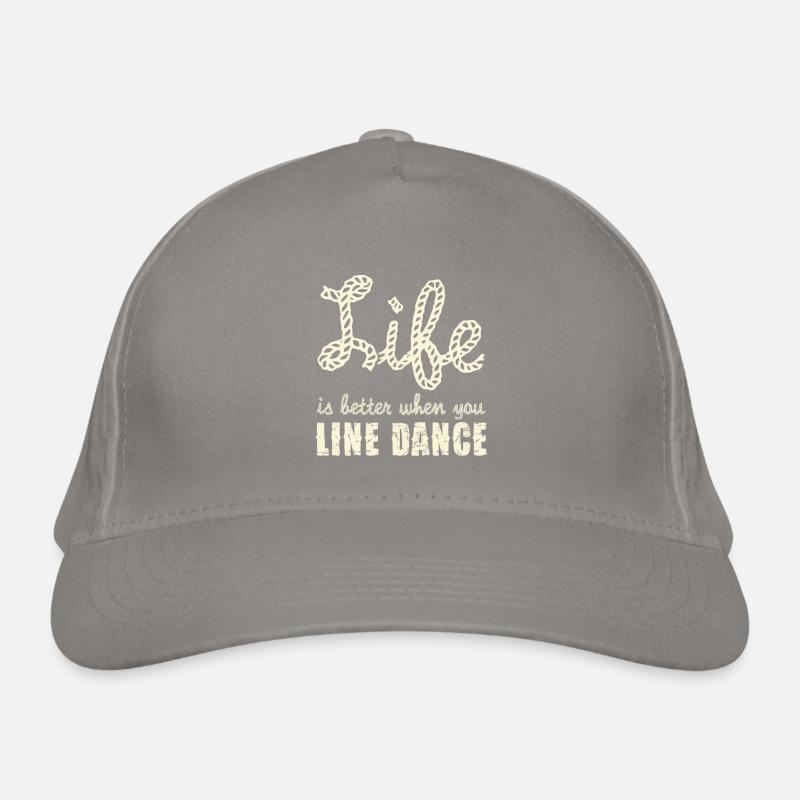 Line Dance Joie de vivre Rope Font Casquette classique bio