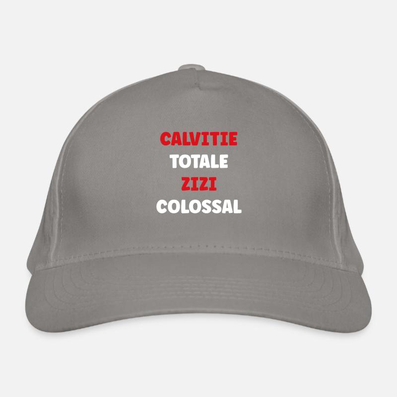 Total baldness Zizi colossal Organic Baseball Cap