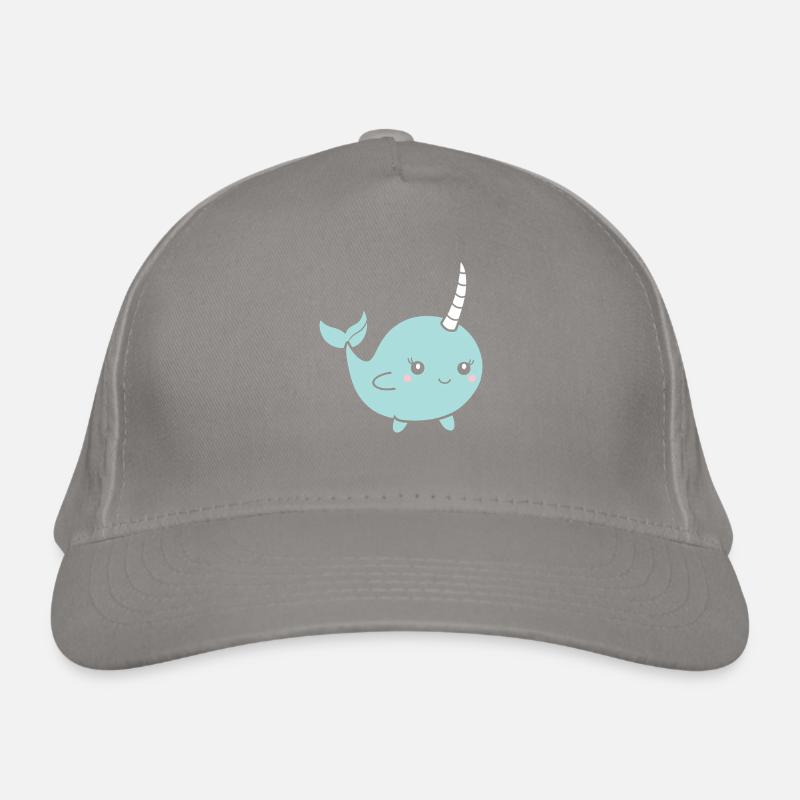 narwhal Organic Baseball Cap
