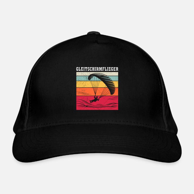 Paraglider GLEITSCHIRMFLIEGER LUSTIG Organic Baseball Cap