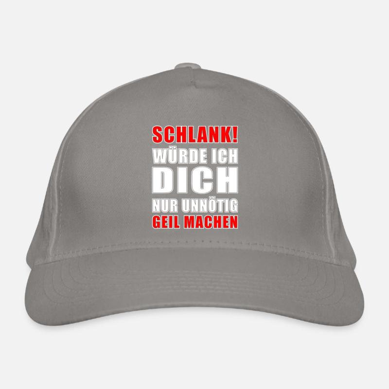 funny saying Organic Baseball Cap