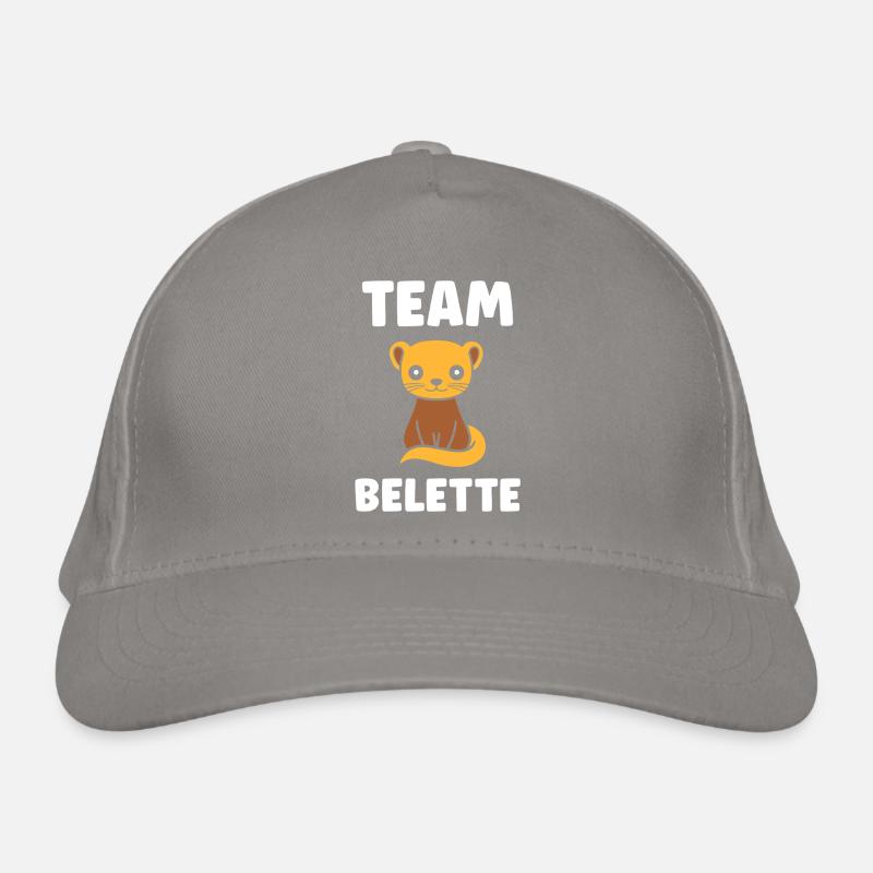 Team Belette Chaton Mascot Casquette classique bio