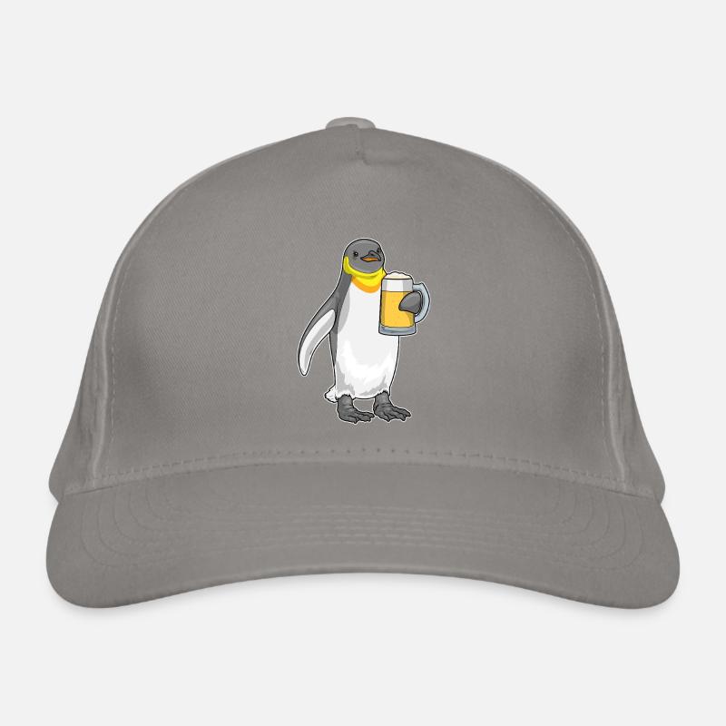 Pinguin Bier Bio-Baseballkappe