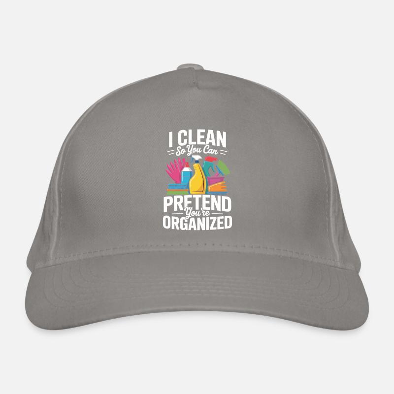 Cleaning team Cleaner Gift Workplace Organic Baseball Cap