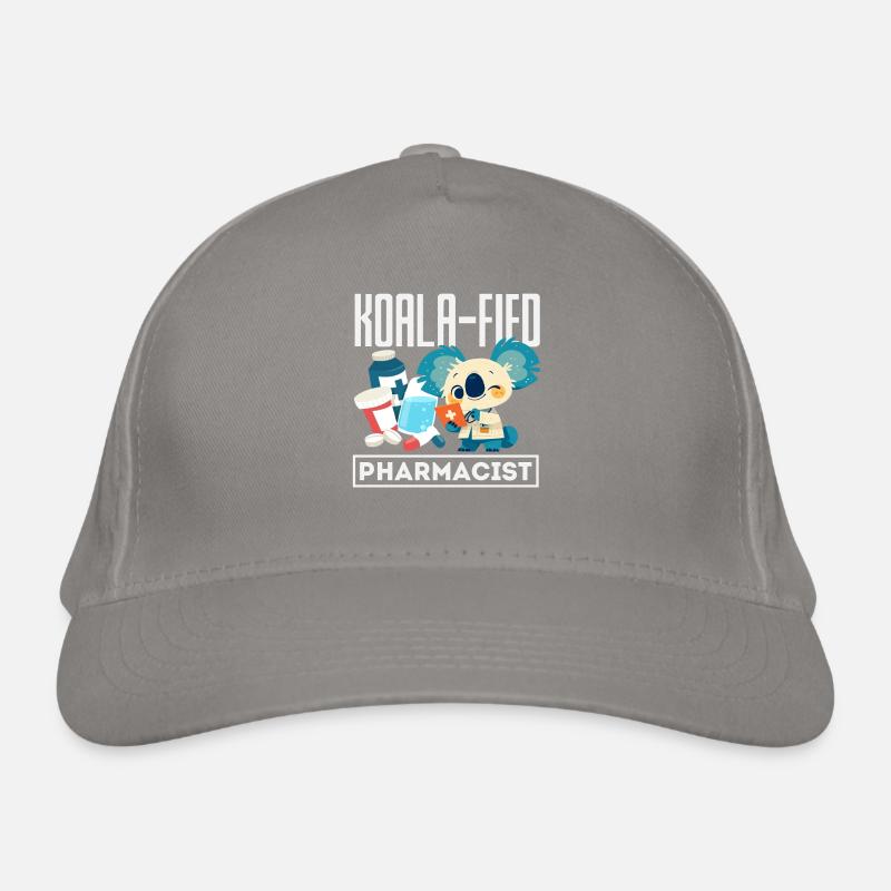 Koala Pharmacist Pharmacy Technician Organic Baseball Cap
