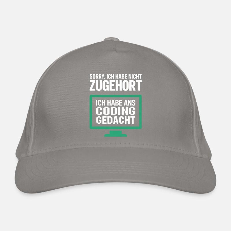Des pensées au lieu d’entendre sur le moniteur Pixel Casquette classique bio