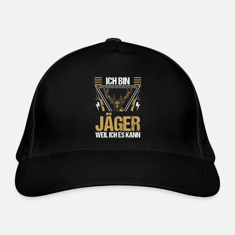 Jagd Jagen Waidmann Jäger Bio-Baseballkappe