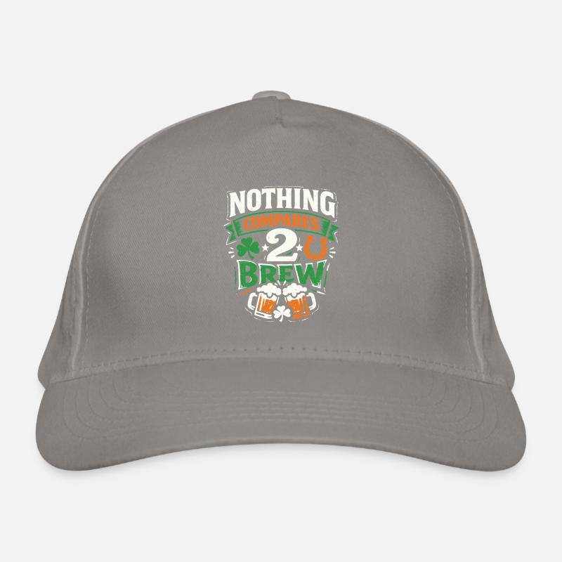 Nothing Compares 2 Brew | St Patrick''s Day Organic Baseball Cap