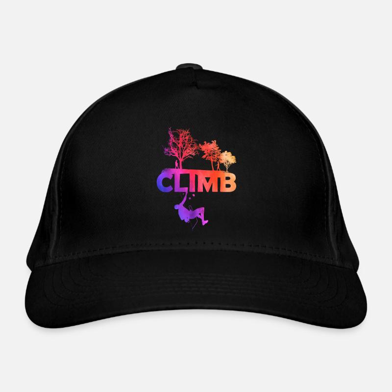 Silhouette de la pente de montée Casquette classique bio