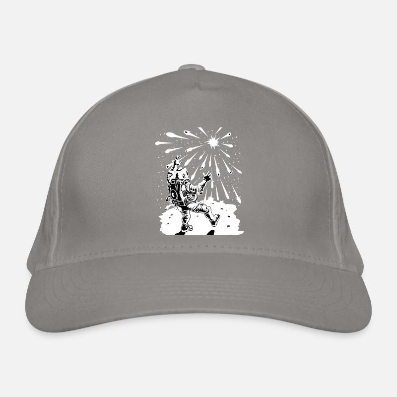 Chemise d’astronaute regardant l’apocalypse Casquette classique bio