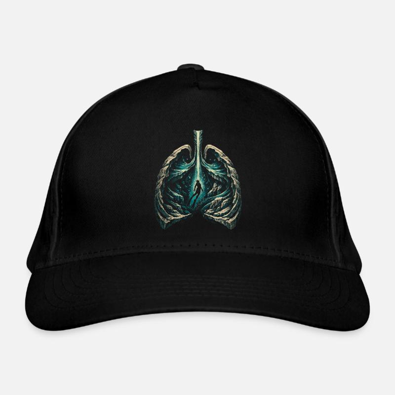 Apnoetauchen Freitauchen Bio-Baseballkappe