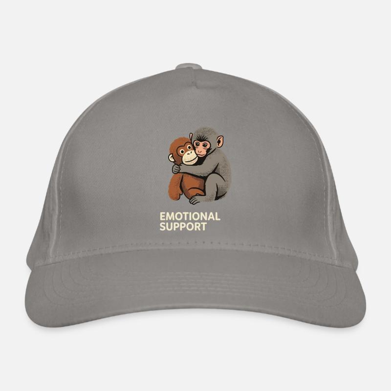 Soutien émotionnel Bébé Singe Punch Casquette classique bio