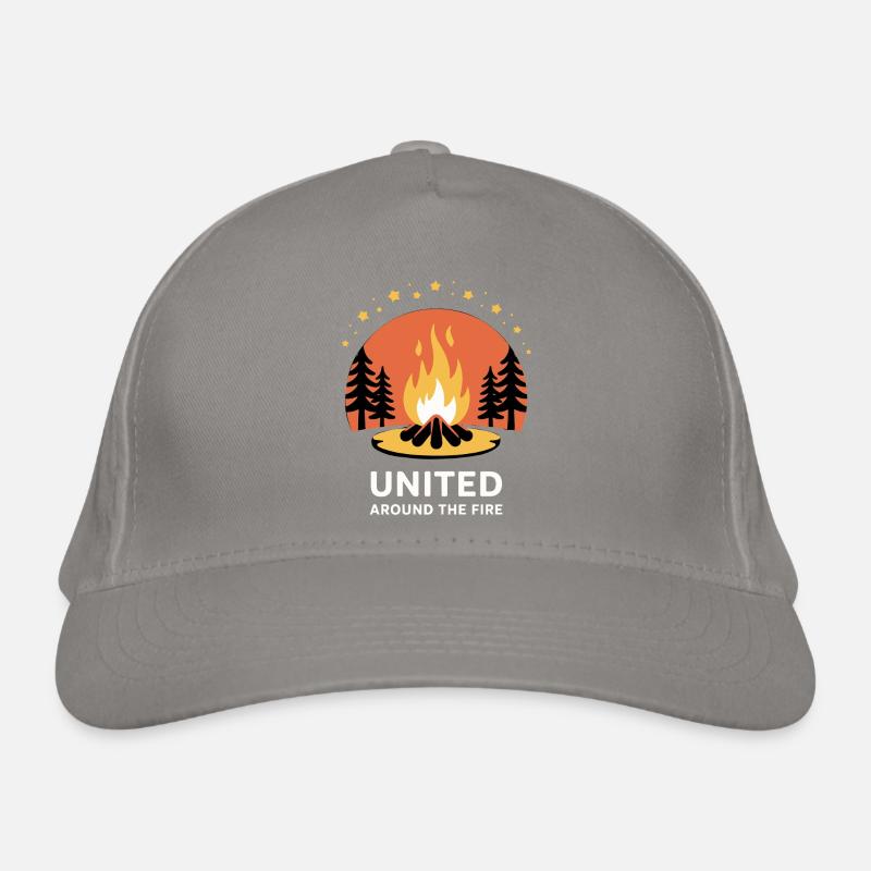 Cercle d’unité du feu de camp Casquette classique bio