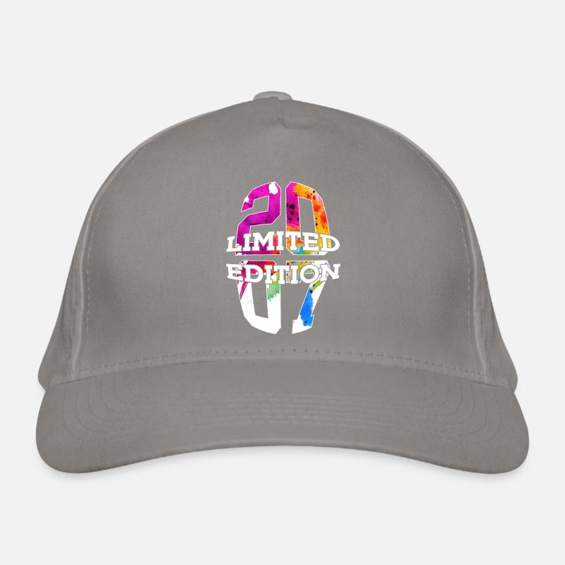 ÉDITION LIMITÉE 2007 19 ANS 19E ANNIVERSAIRE Casquette classique bio