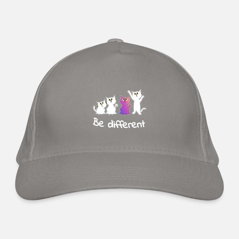 be different Dame Katze Tiere Kätzchen Somme Trend Bio-Baseballkappe