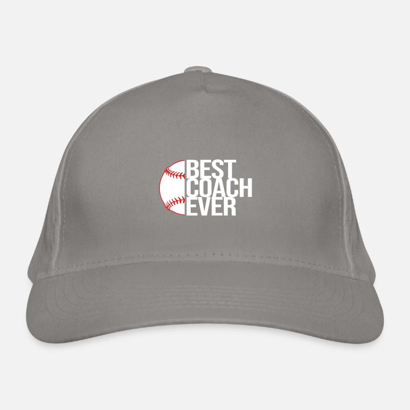 Entraîneur de baseball Casquette classique bio