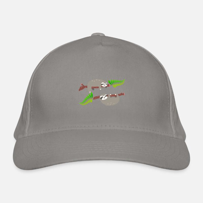 Cute Sloths Organic Baseball Cap