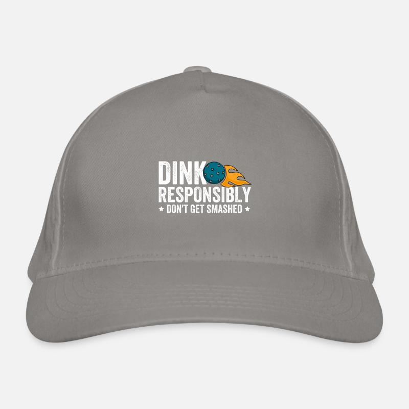 Dink Responsibly Don't Get Smashed Bio-Baseballkappe