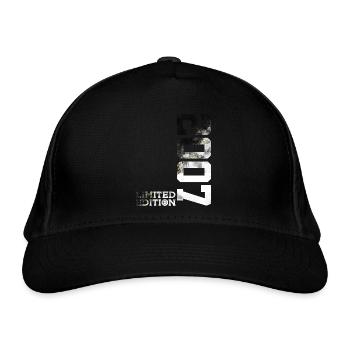 LIMITED EDITION 2007 COOL 19. GEBURTSTAG - Bio-Baseballkappe - Schwarz - Vorne