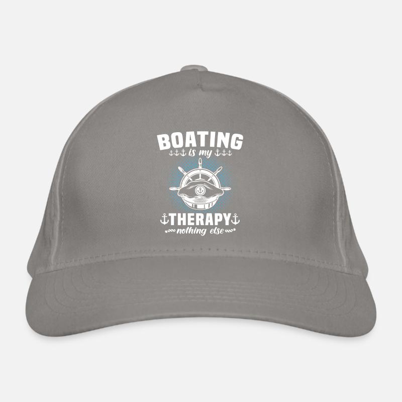 Captain Boating Therapy Organic Baseball Cap