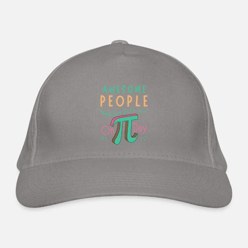 Awesome People Are Born On Pi Day Organic Baseball Cap