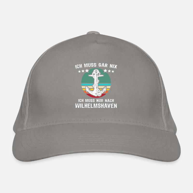 Wilhelmshaven Sprüche Wilhelmshavener Spruch Bio-Baseballkappe