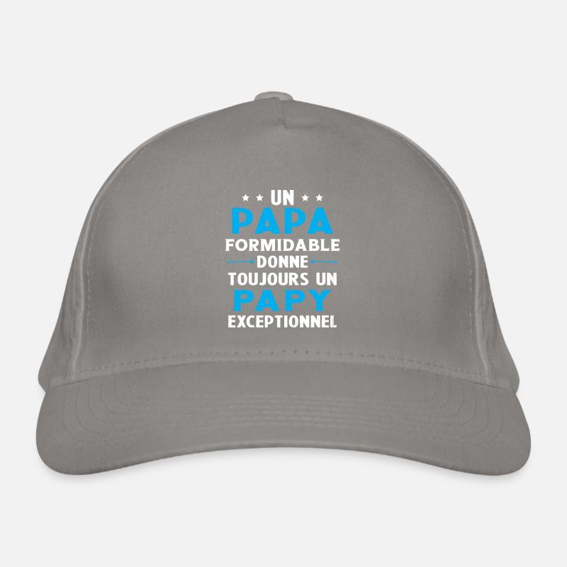 Un papa formidable - Papy exceptionnel Cadeau Casquette classique bio