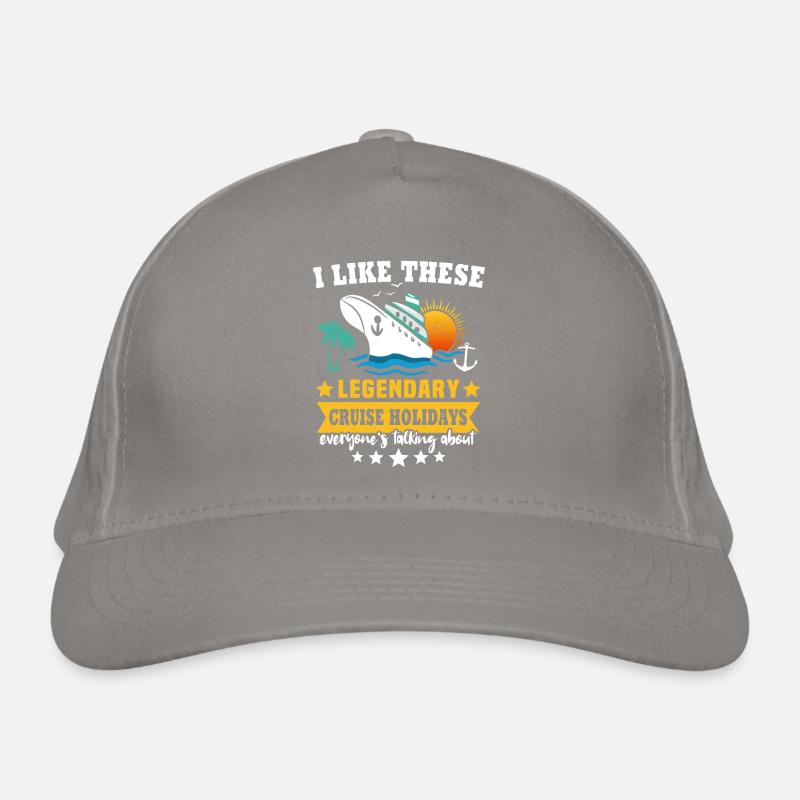 Cruise Ship Cruise Organic Baseball Cap