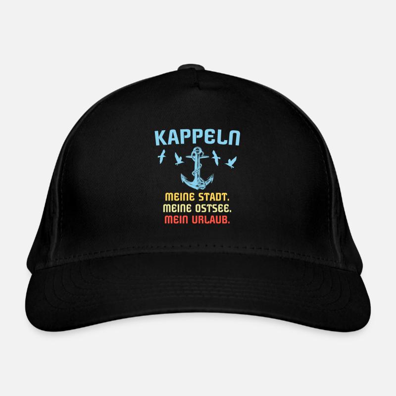 Kappeln Sprüche Bio-Baseballkappe