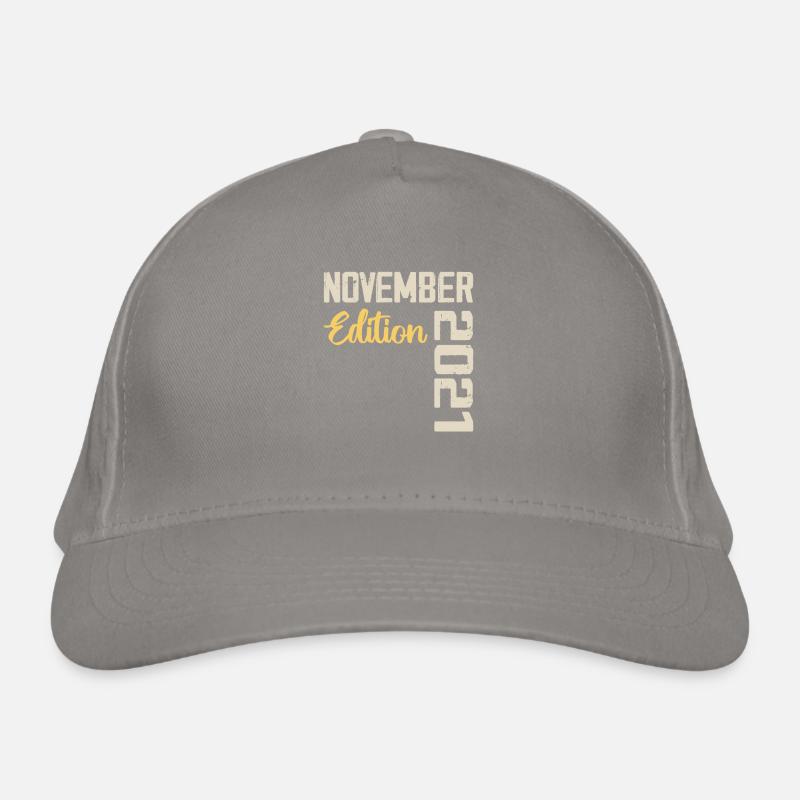 Born in November 2021 - Edition 2021 Organic Baseball Cap