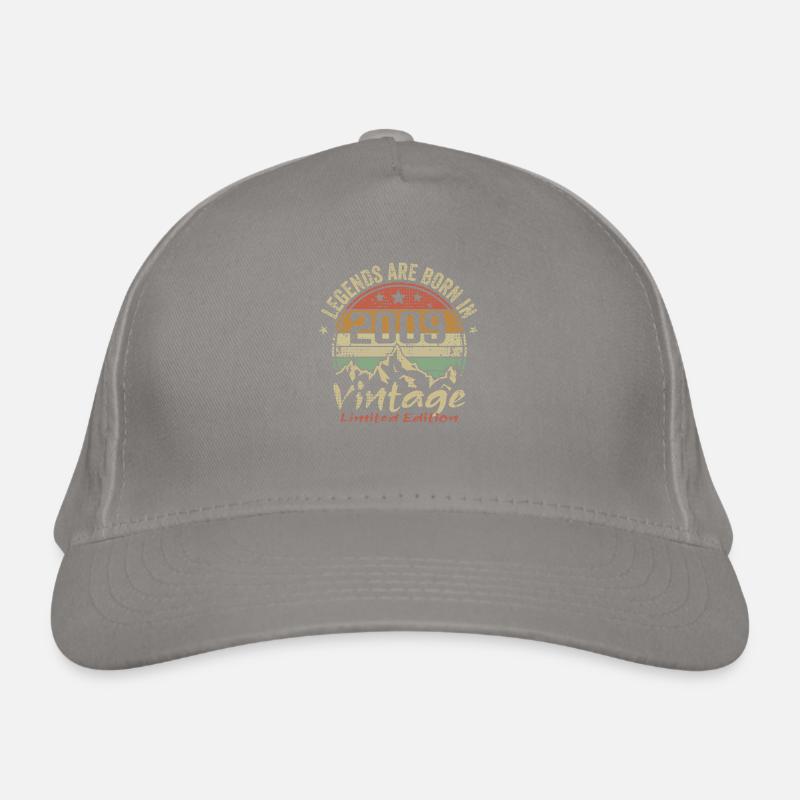 Les Légendes Sont Nées En 2009 - 2009 Casquette classique bio