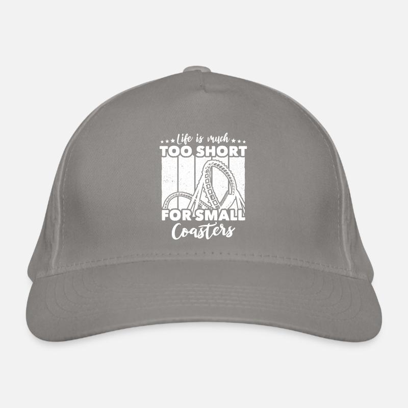 Roller Coaster Organic Baseball Cap