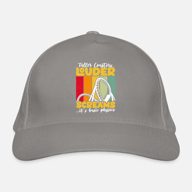 Achterbahn Achterbahnfahrer Bio-Baseballkappe