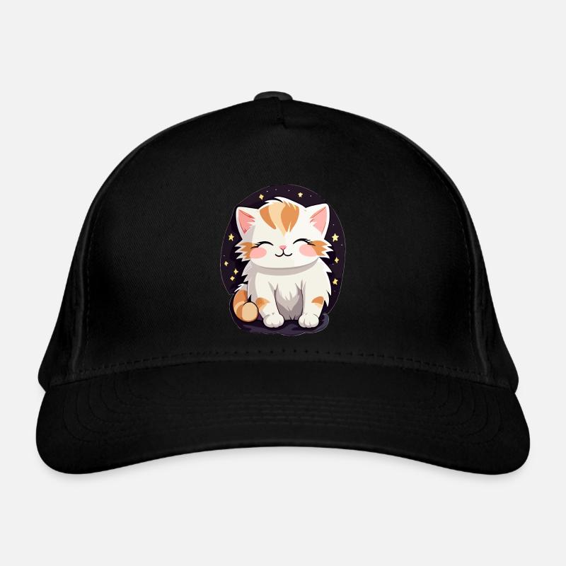 Chat mignon et amical Casquette classique bio
