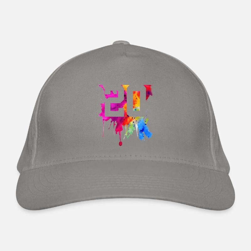 20 ANS 20 ANNIVERSAIRE Casquette classique bio