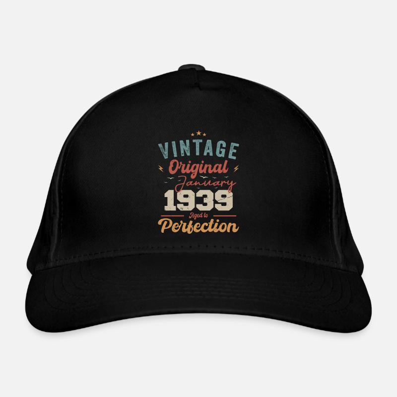January 1939 Legend for 85 years Organic Baseball Cap