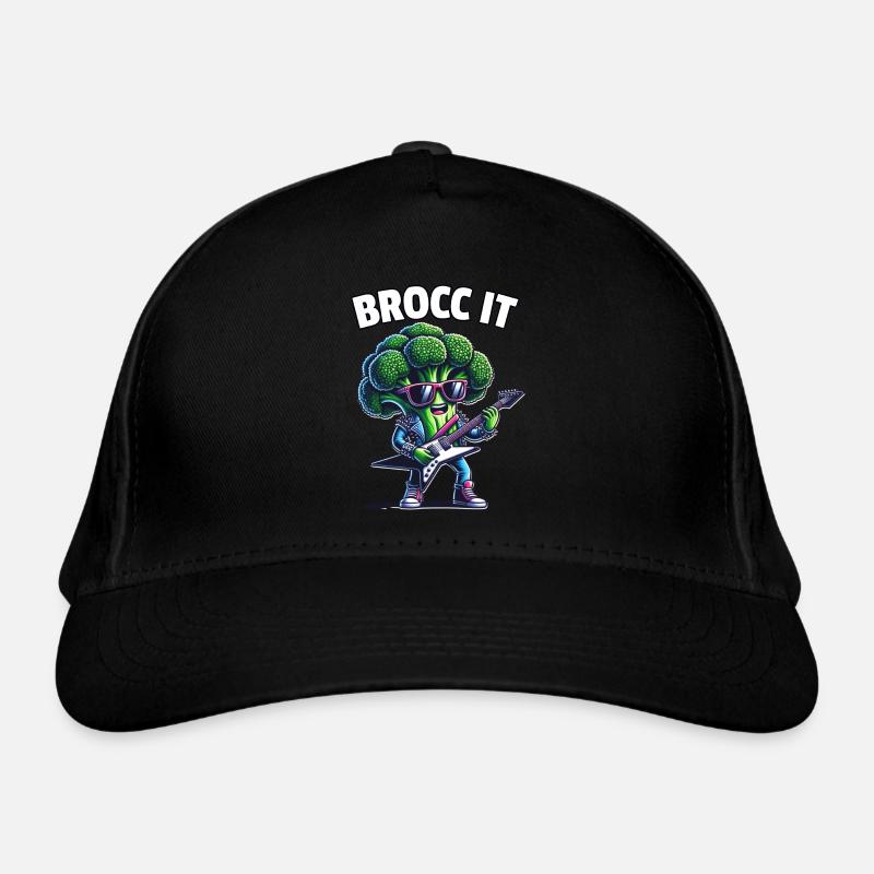 Brokkoli Bio-Baseballkappe