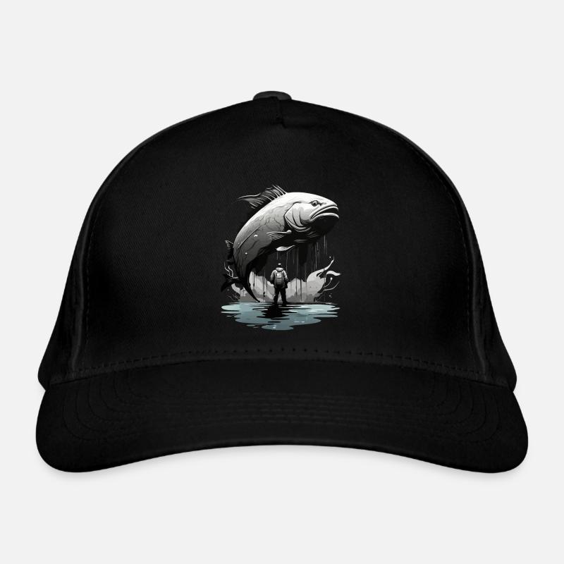 PERMIS DE PÊCHE PÊCHEUR PÊCHEUR Casquette classique bio