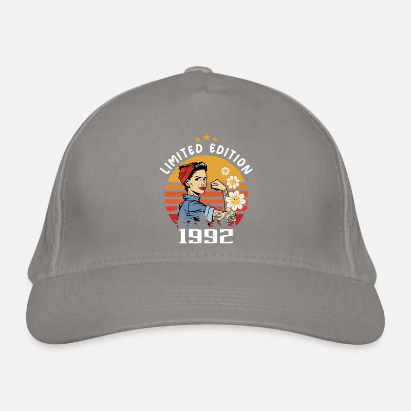 Rétro Année de naissance 1992 Millésime Anniversaire 1992 Casquette classique bio