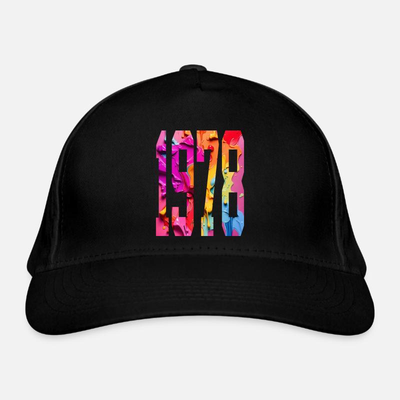 BUNT 48. GEBURTSTAG 1978 Bio-Baseballkappe