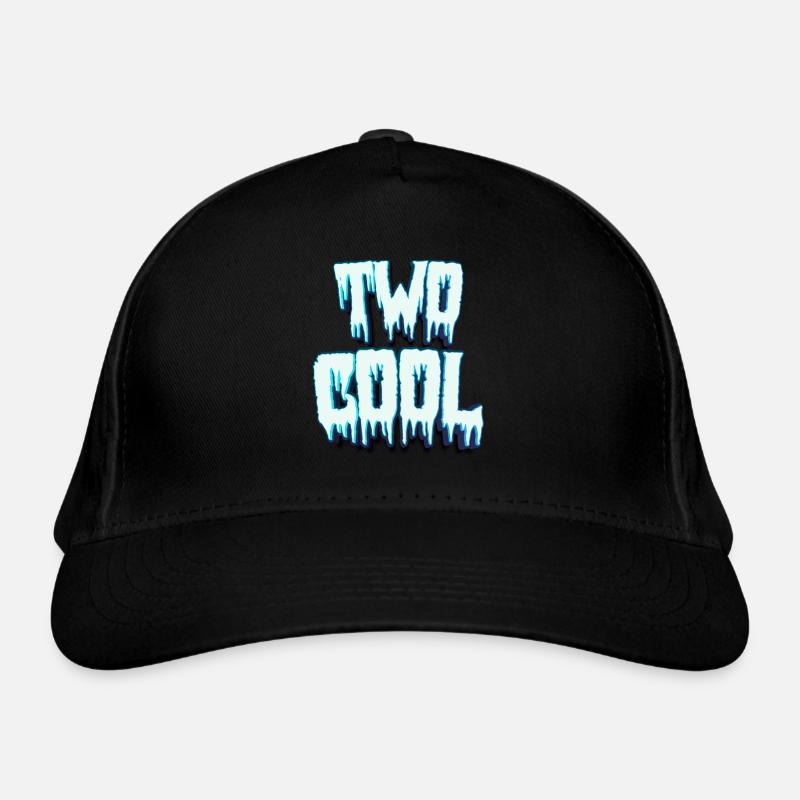 Two cool - 2nd Birthday Organic Baseball Cap