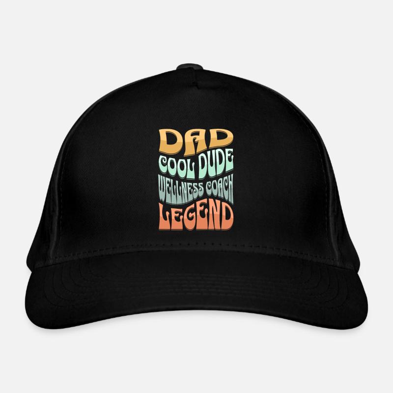 Papa Wellness Coach Organic Baseball Cap
