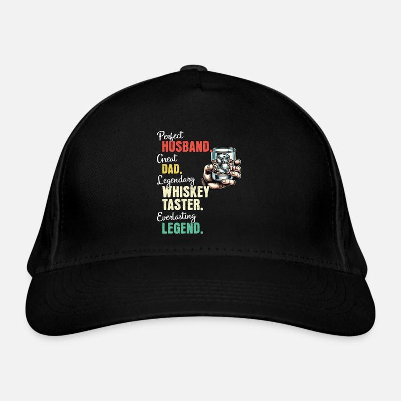 Papa buveur de whisky Casquette classique bio