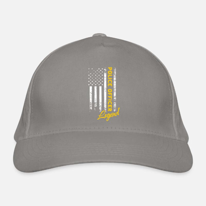 Légende du policier Casquette classique bio