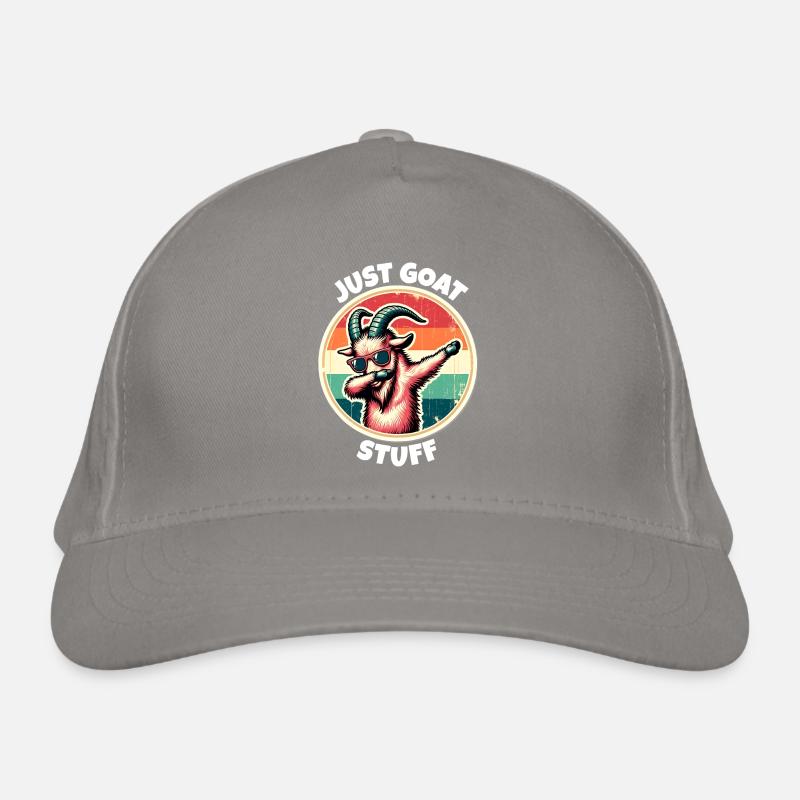 Screw Goat Saying Organic Baseball Cap