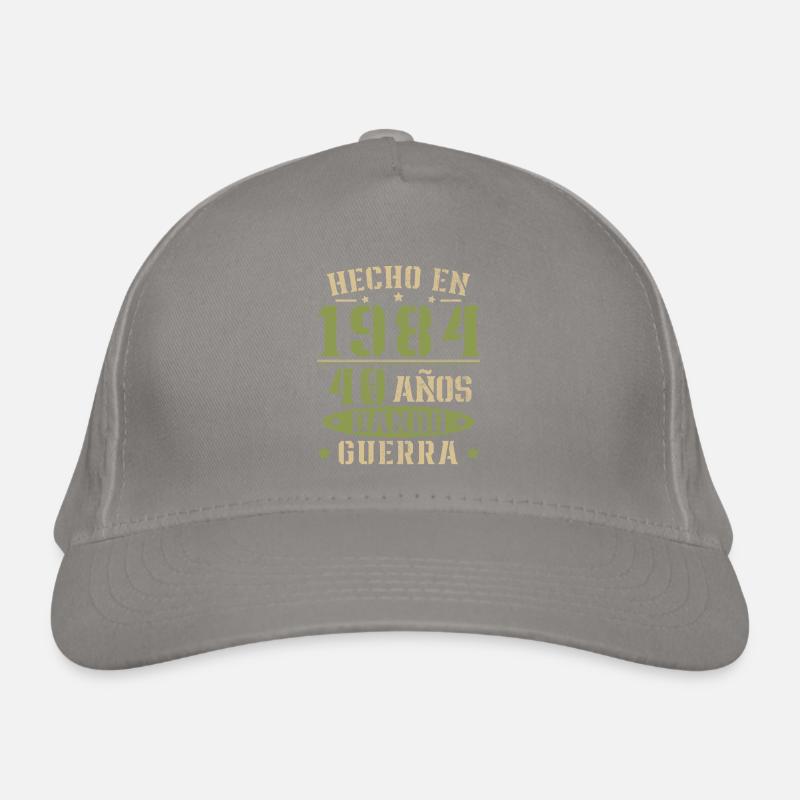 Fabriqué en 1984 40 ans d’existence Cadeau d’anniversaire Casquette classique bio