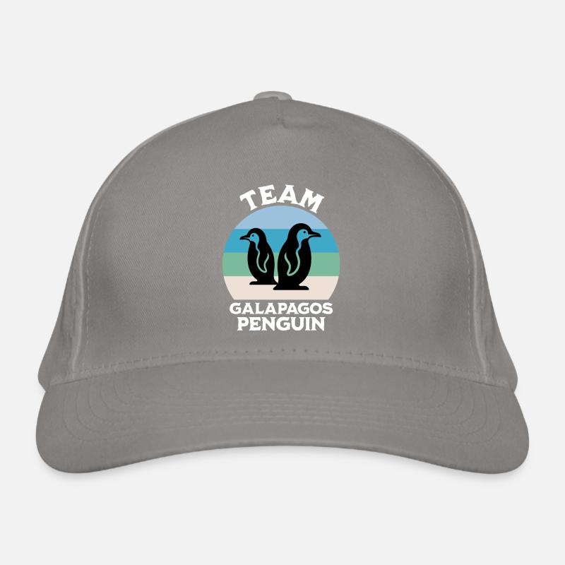 Galapagos Pinguin Sprüche Bio-Baseballkappe