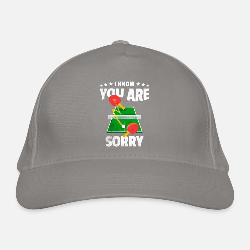Ping Pong Legend Organic Baseball Cap