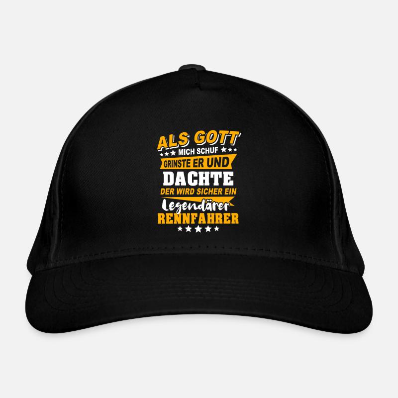 Rennfahrer Autorennen Bio-Baseballkappe
