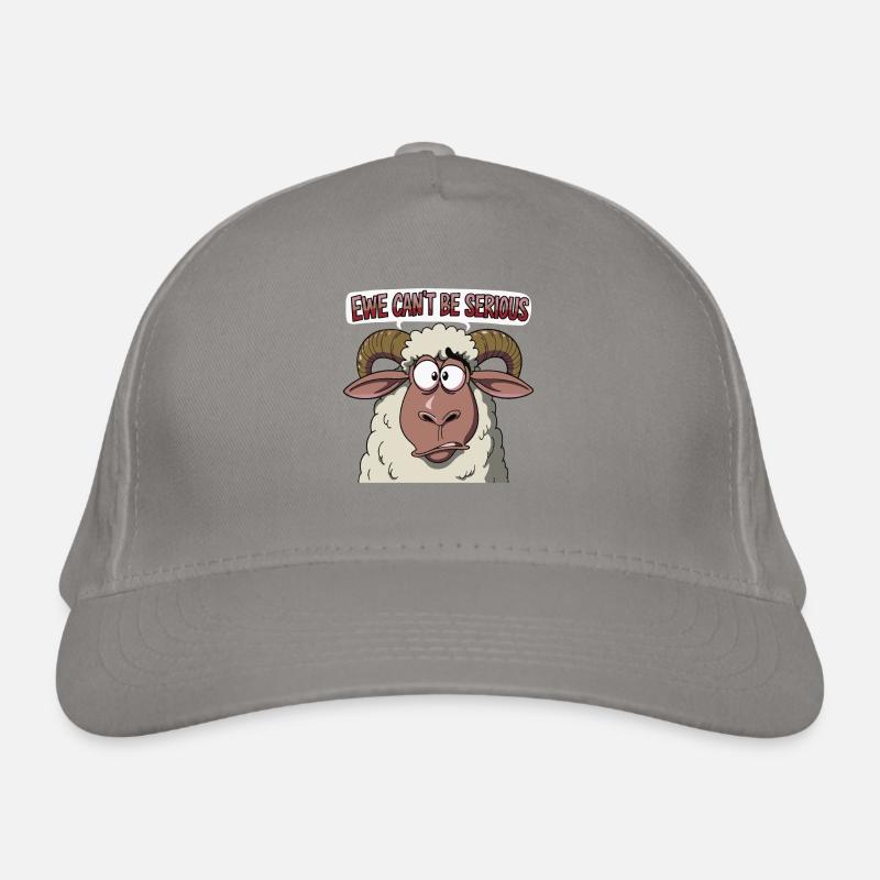 Ewe ne peut pas être sérieux - conception de mouton drôle Casquette classique bio